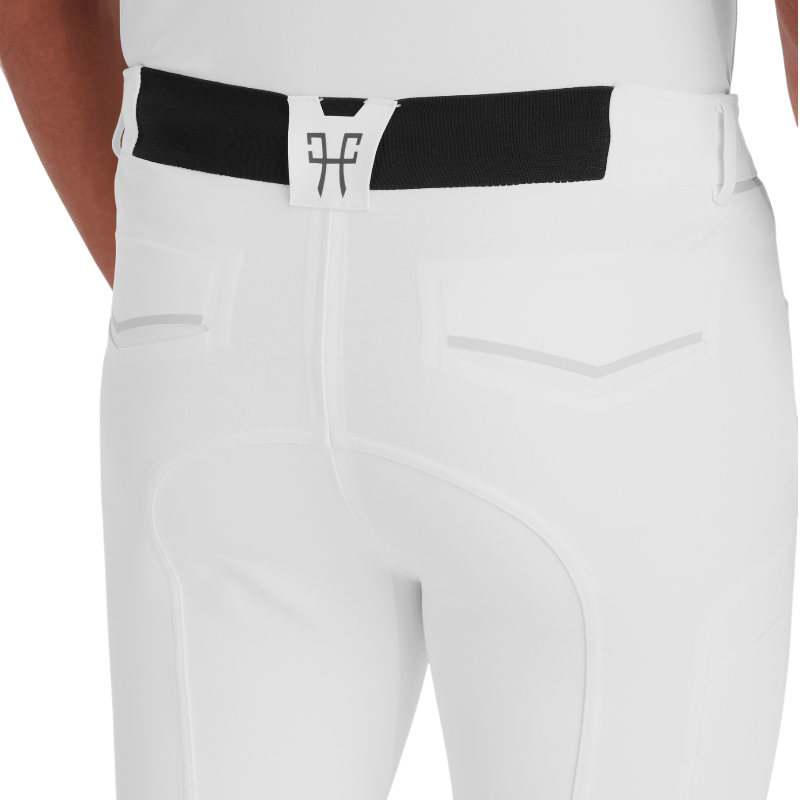 Horse Pilot - Men's equestrian pants X-Perfom white 