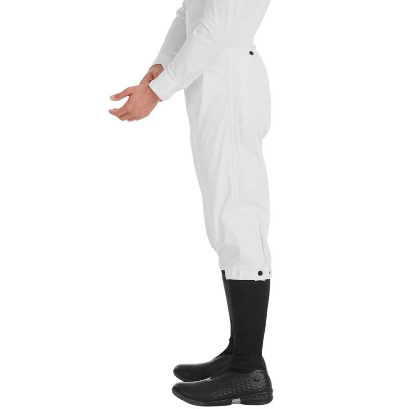 Horse Pilot - Unisex Raintech white rain pants 