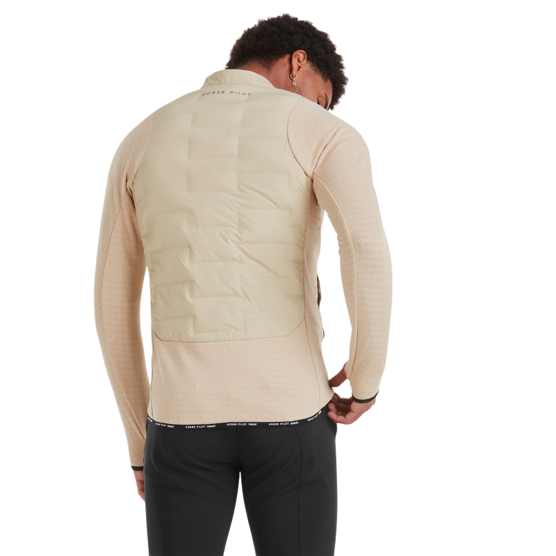 Horse Pilot - Men's Long Sleeve Jacket Storm Latte 