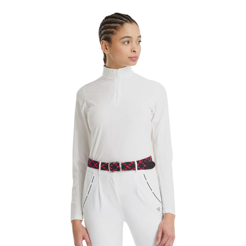 Horse Pilot - Baselayer anti-uv femme Sunset blanc | - Ohlala