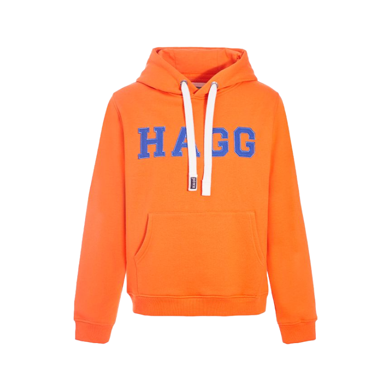 Hagg - Orange hooded sweatshirt