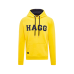 Hagg - Sweat à capuche homme jaune/ marine | - Ohlala