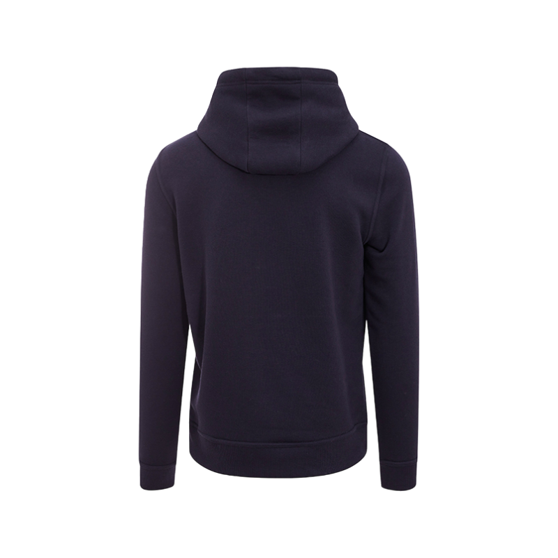 Hagg - Men's hoodie navy/orange