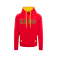 Hagg - Sweat à capuche homme rouge/ jaune/ noir | - Ohlala