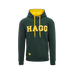 Hagg - Heren hoodie groen/geel | - Ohlala