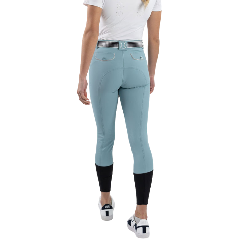 Harcour - Pantalon d'équitation femme Jaltika bleu