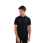 SG - Men's short-sleeve polo Nino black | - Ohlala