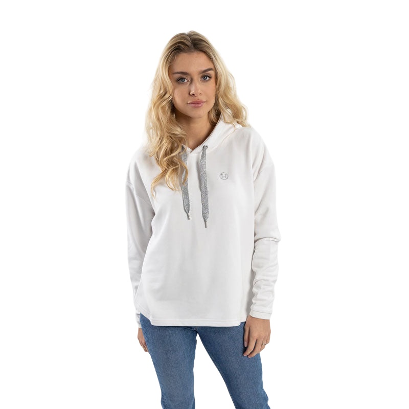 Harcour - Palmyre women's white hoodie
