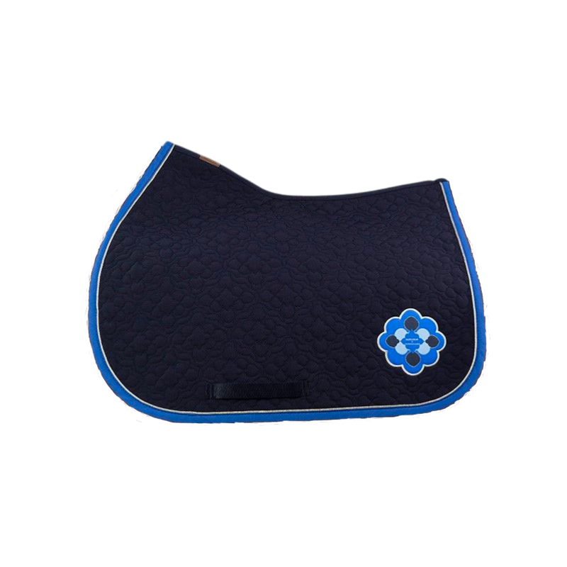 Harcour - Tapis de selle Charles marine Harcour x Versailles | - Ohlala