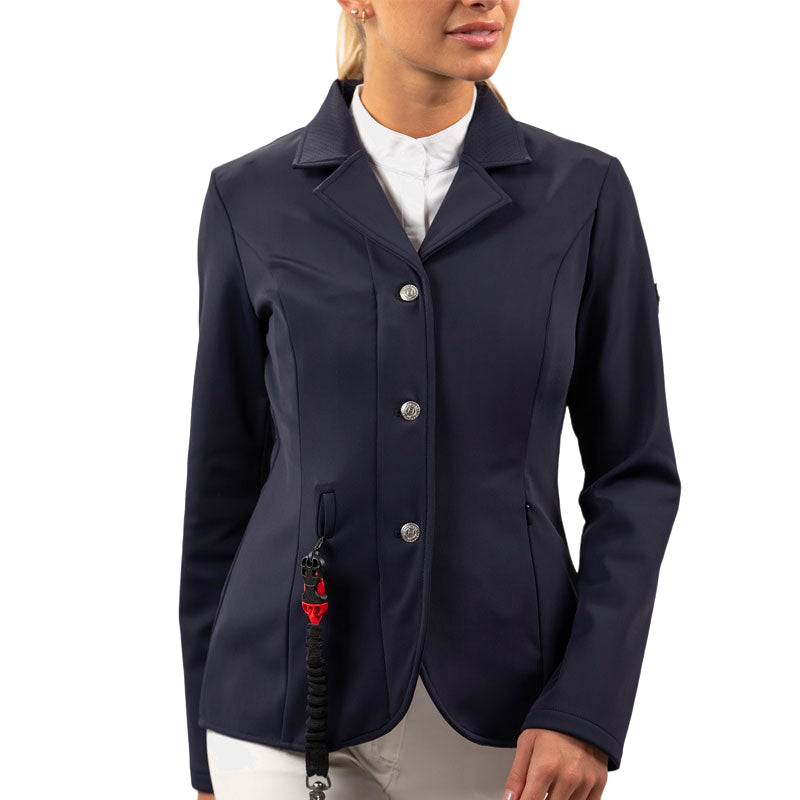 Harcour - Kanji women's competition jacket, navy airbag compatible