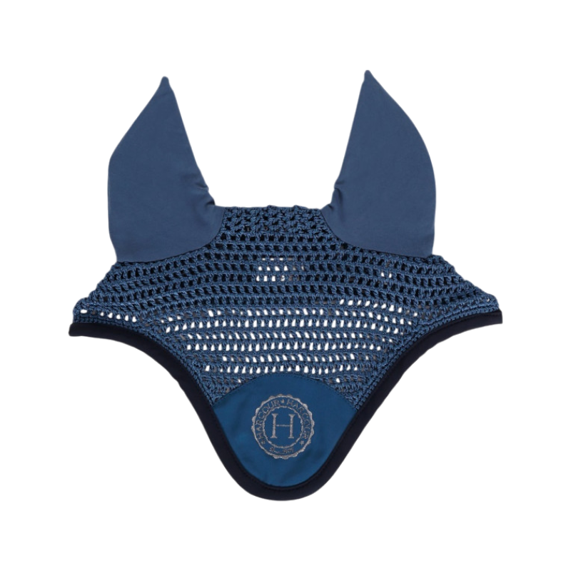 Harcour - Bonnet pour chevaux Fifi steel blue