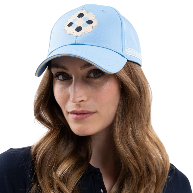 Harcour - Casquette Kate bleu versailles Harcour x Versailles | - Ohlala