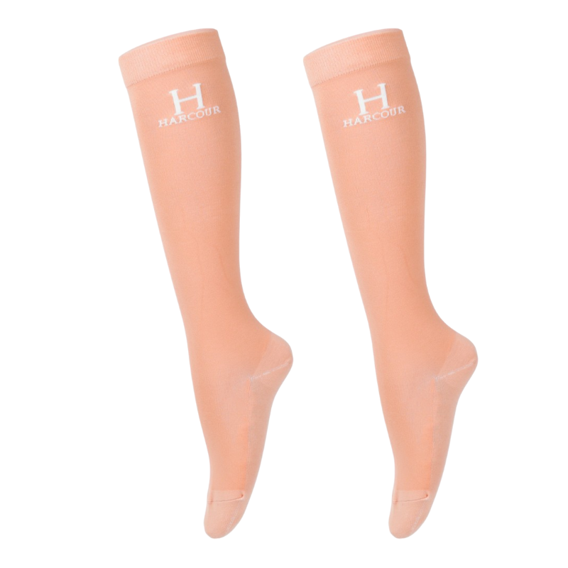 Harcour - Badminton equestrian socks apricot 