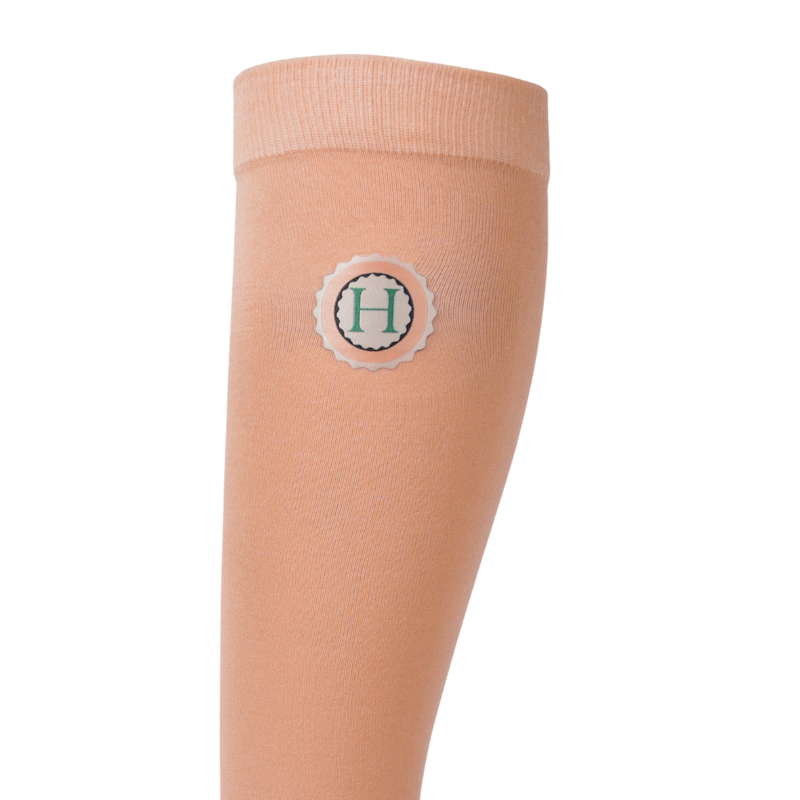 Harcour - Santia apricot equestrian socks (x3) 