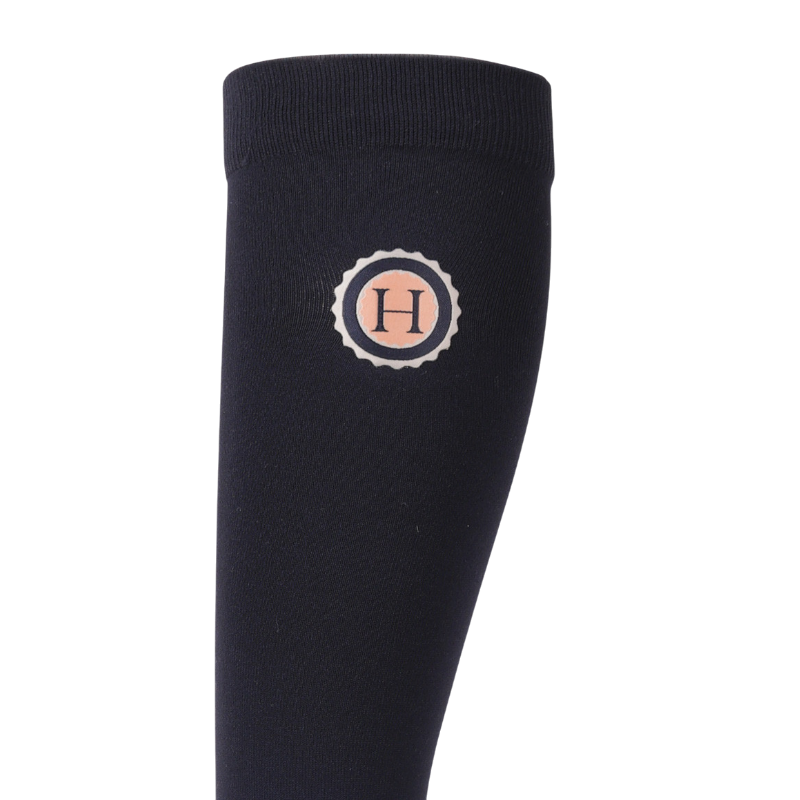 Harcour - Santia apricot equestrian socks (x3) 