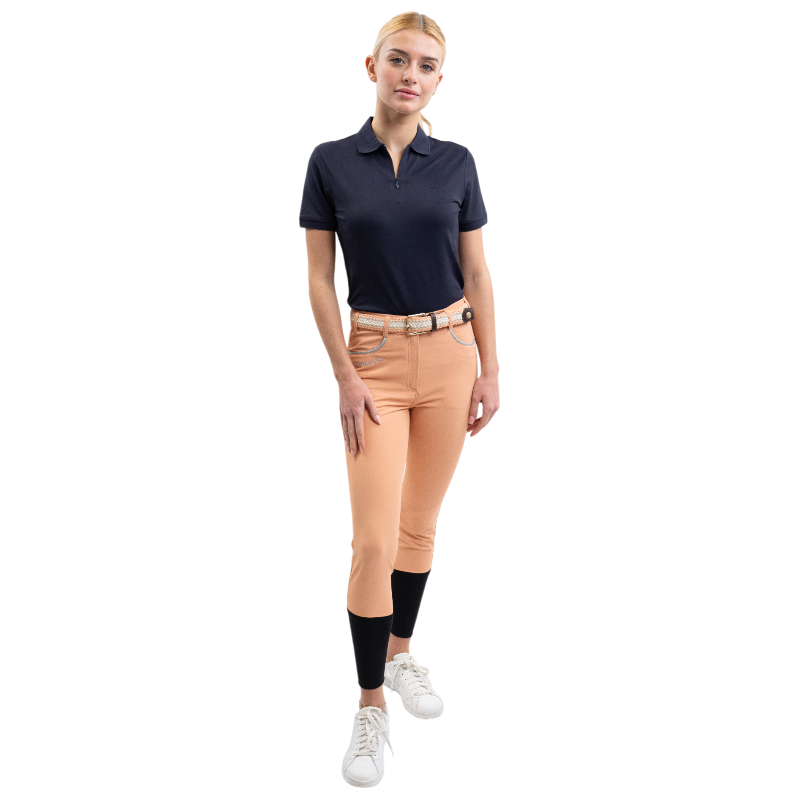 Harcour - Pantalon d'équitation femme Jaltika abricot