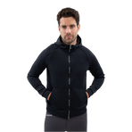 Harcour - Sweat technique zippé homme Aron noir | - Ohlala