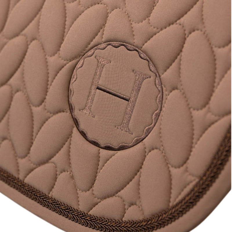 Harcour - Cassiope Mocha Dressage Saddle Pad