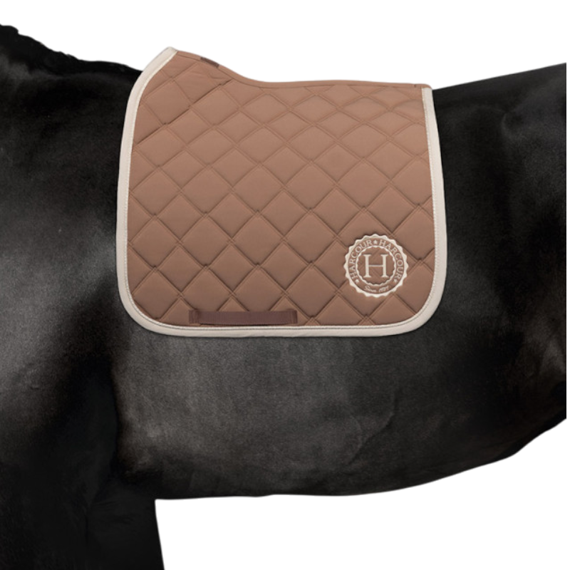 Harcour - Chimene Mocha Dressage Saddle Pad