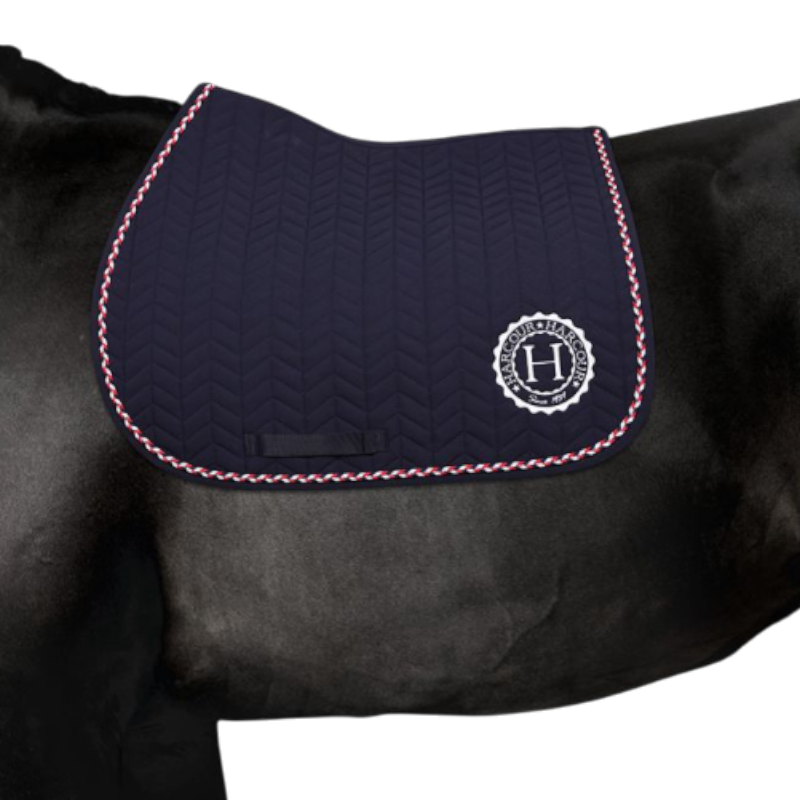 Harcour - Fairytale Navy Dressage Saddle Pad