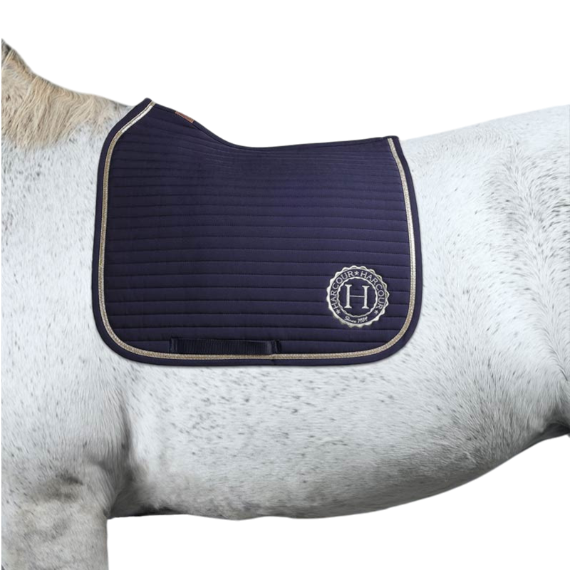 Harcour - Karembar dressage rug navy/ light gold 