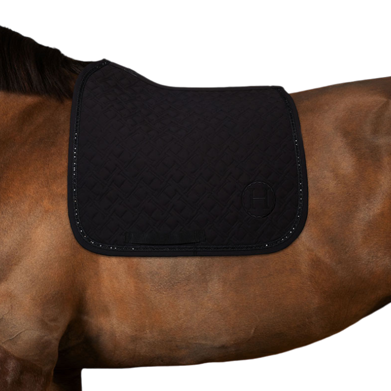 Harcour - Tapis de dressage saphir noir