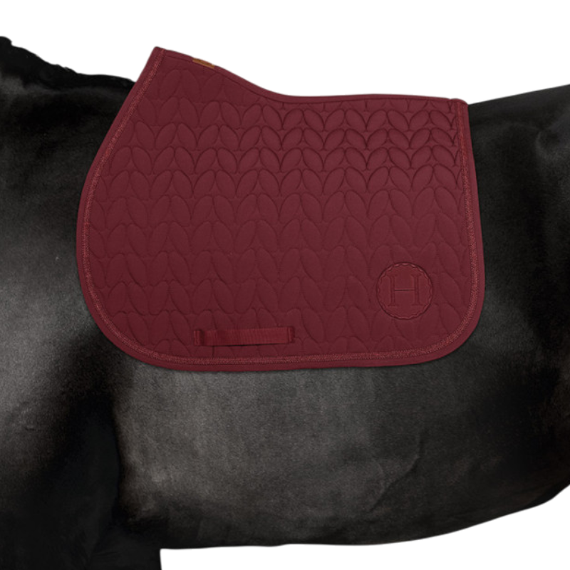 Harcour - Tapis de selle Cassiope vigne