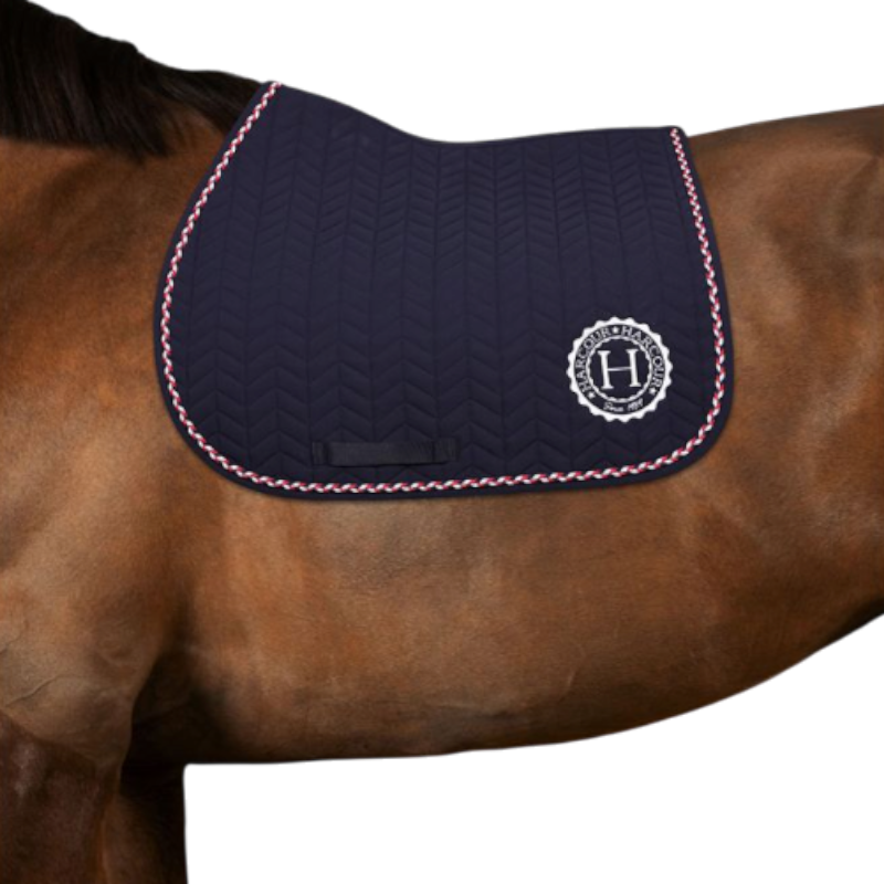 Harcour - Fairytale Navy Saddle Pad