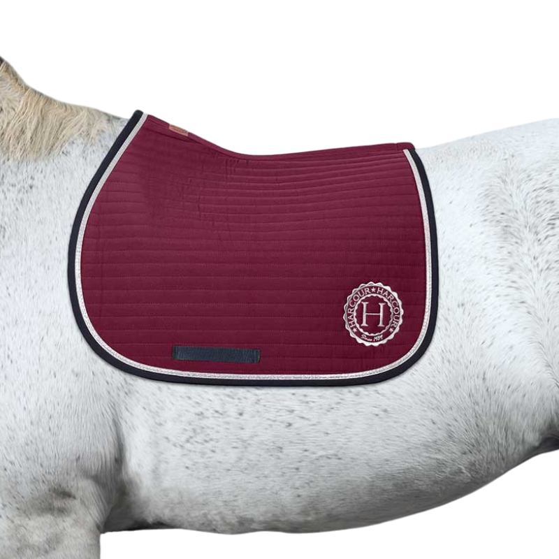 Harcour - Karembar burgundy saddle pad