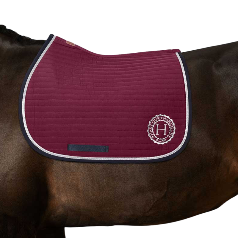 Harcour - Karembar burgundy saddle pad