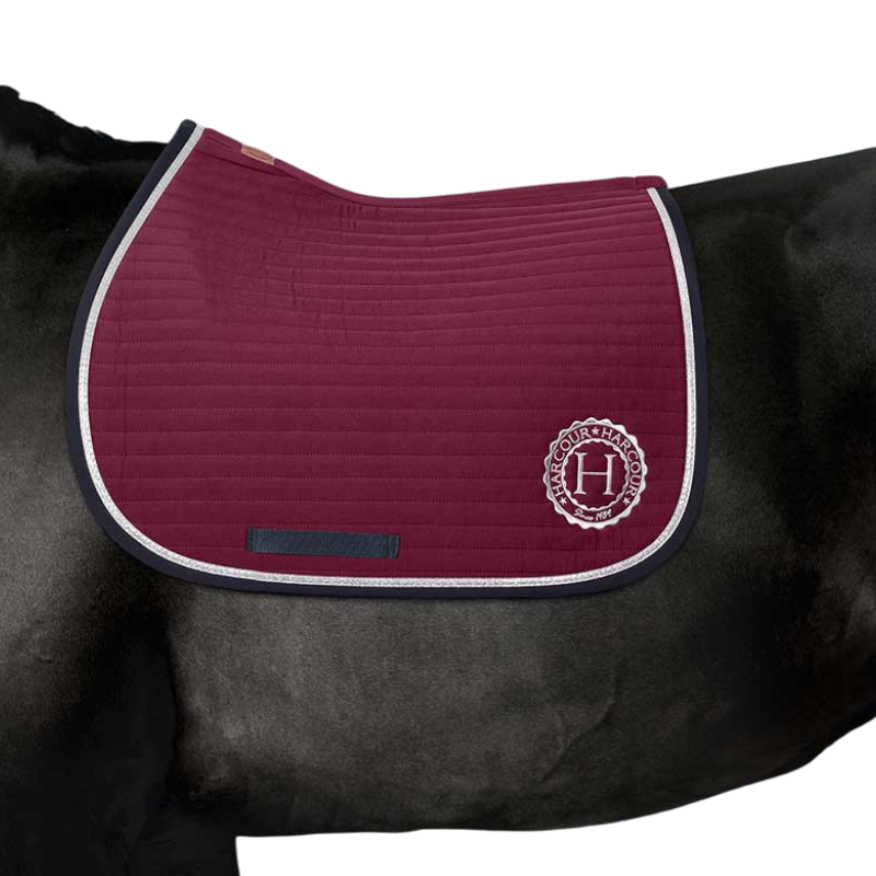 Harcour - Karembar burgundy saddle pad