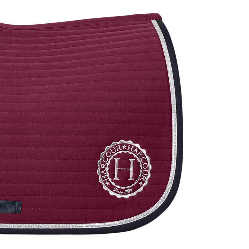 Harcour - Karembar burgundy saddle pad