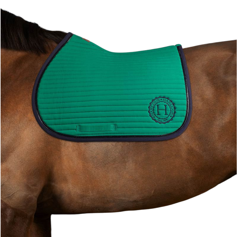 Harcour - saddle pad Karembar émeraude verte 