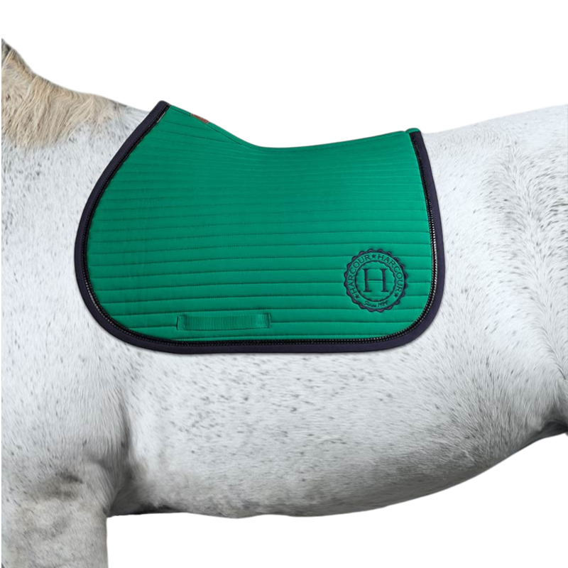 Harcour - saddle pad Karembar émeraude verte 