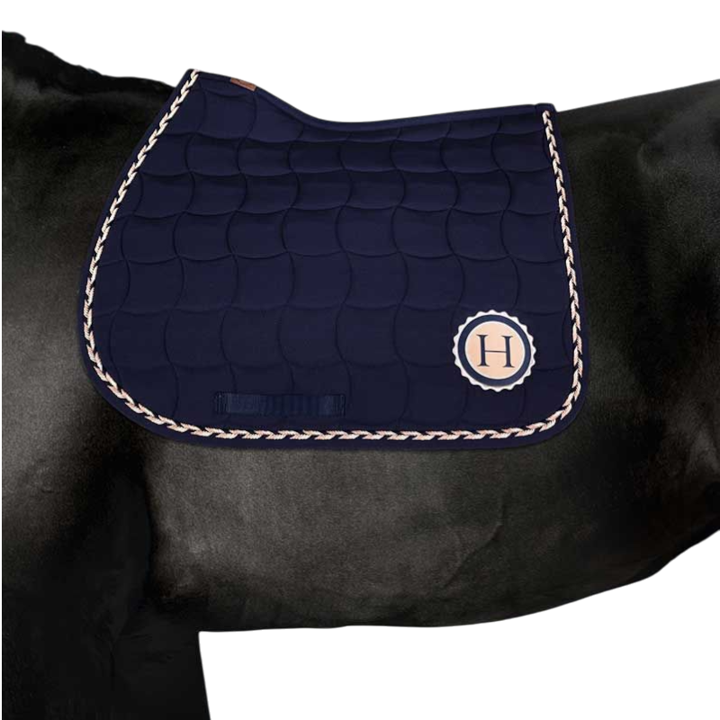 Harcour - saddle pad Schella marine 