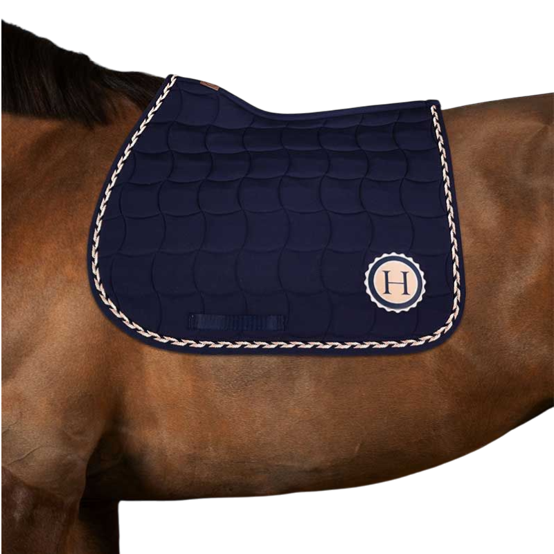 Harcour - saddle pad Schella marine 