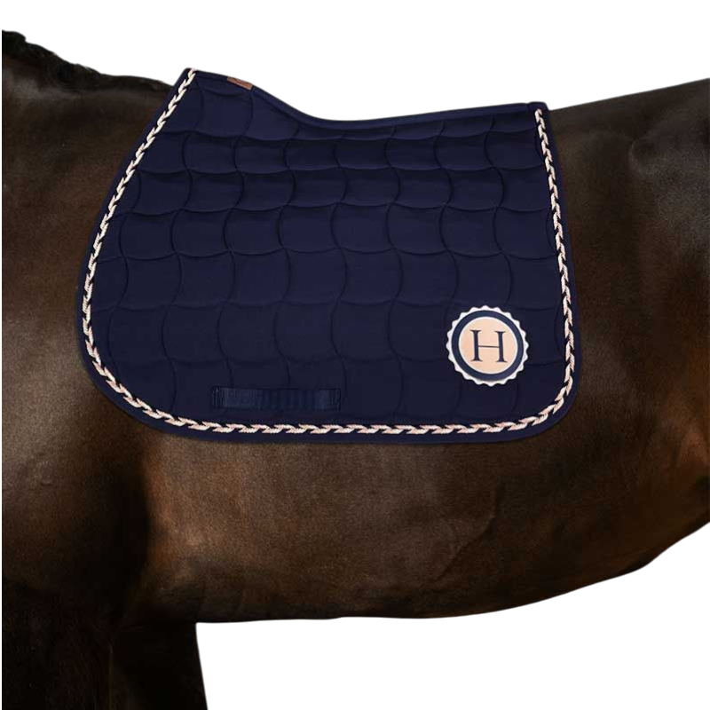 Harcour - saddle pad Schella marine 