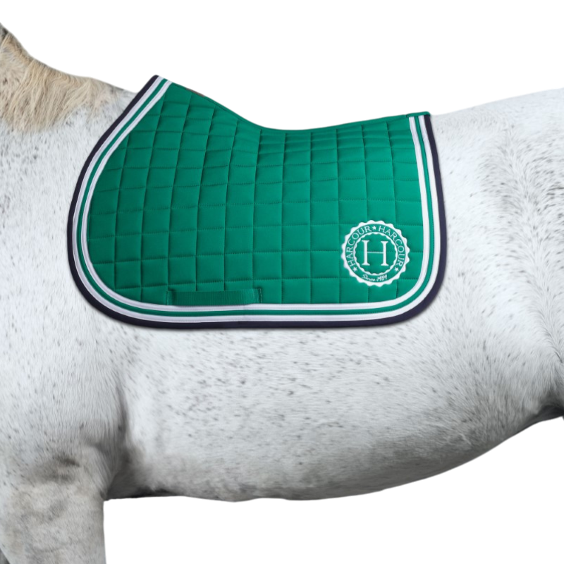 Harcour - Tapis de selle Soft emerald green