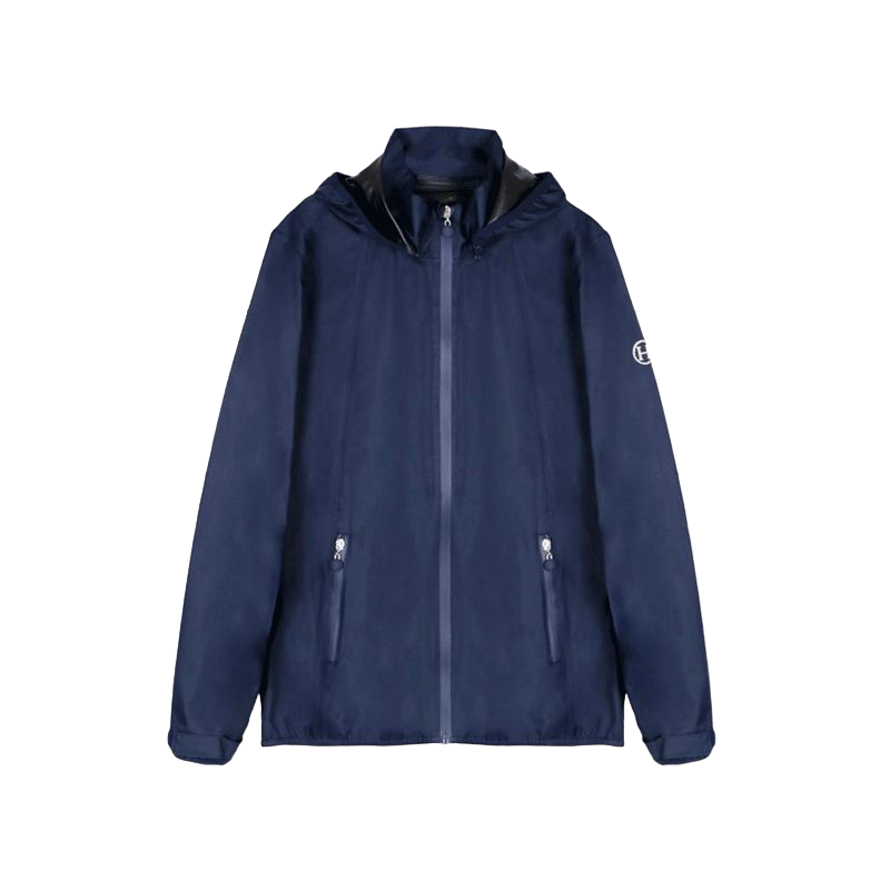 Harcour - Cyclade navy rain jacket