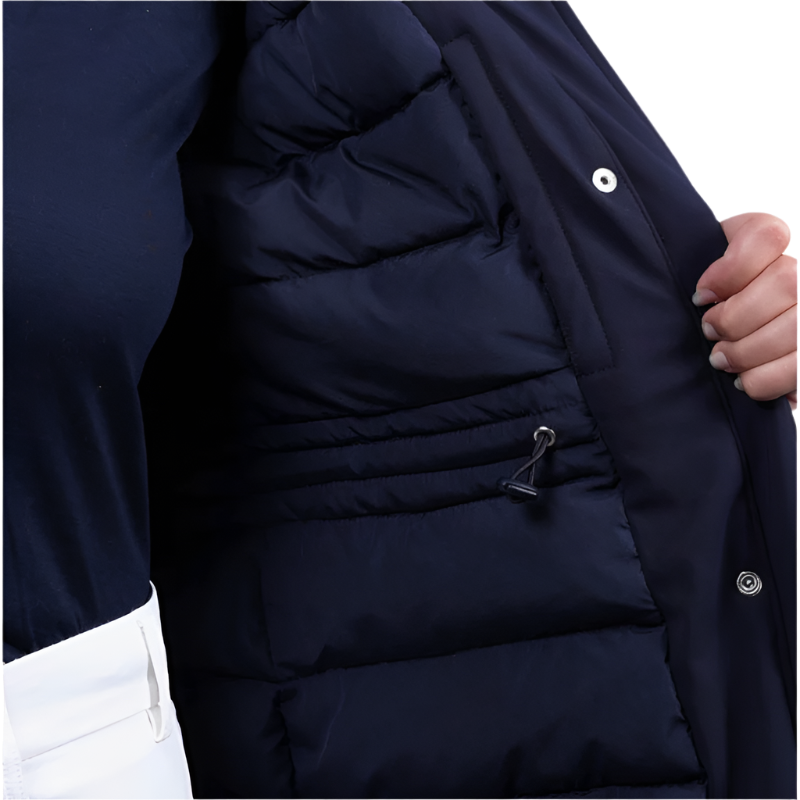 Harcour - Veste manches longues femme Jacinthe marine