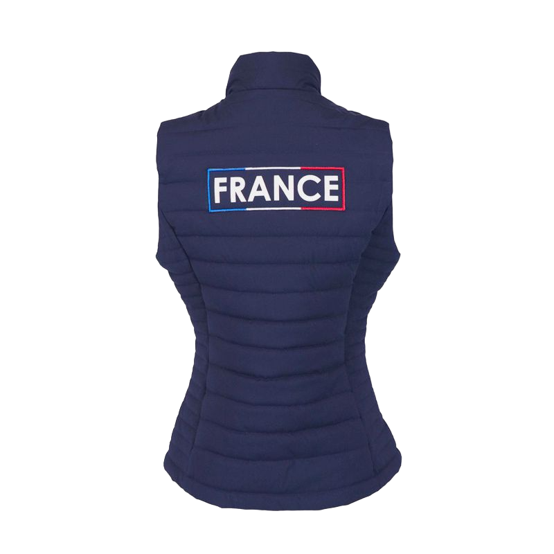Harcour - Nippon navy sleeveless down jacket