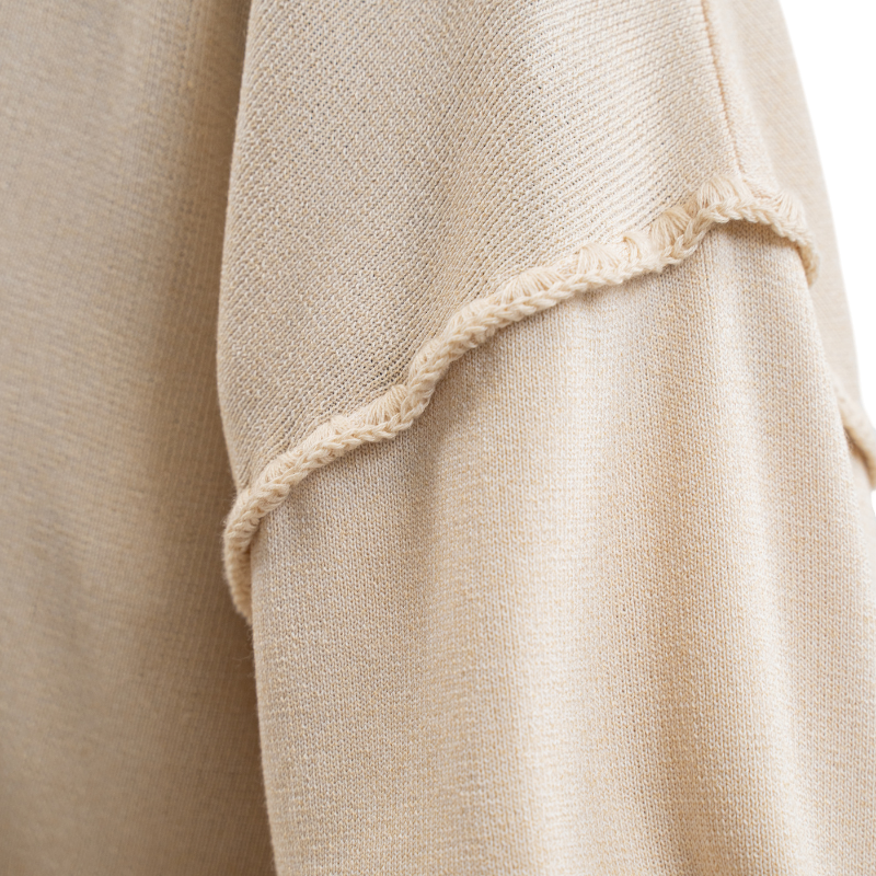 Harcour - Women's long sleeve hoodie Feather linen 