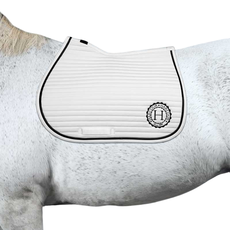 Harcour - Tapis de selle Karembar blanc