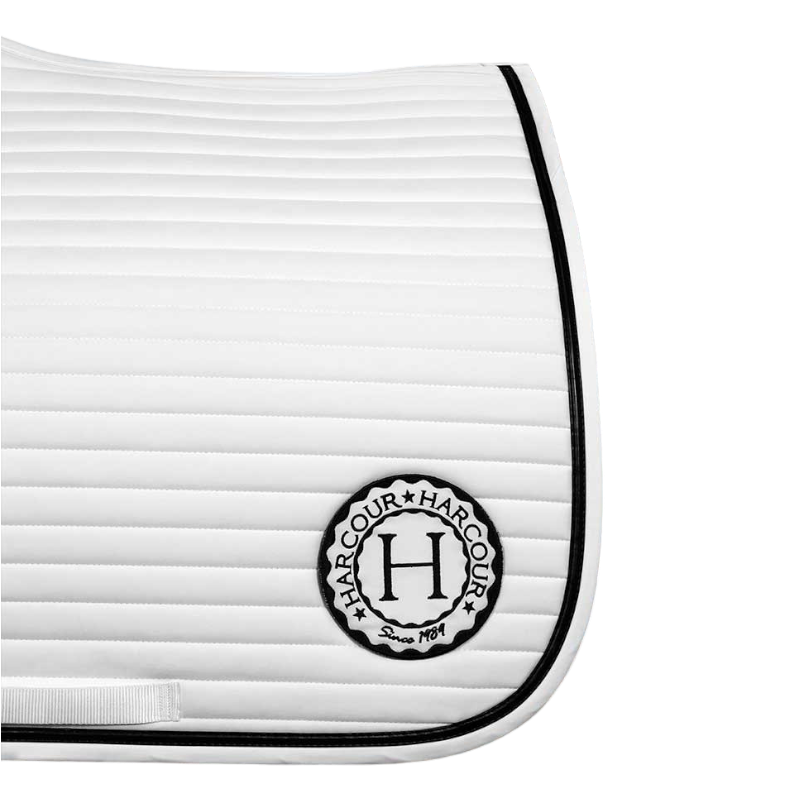 Harcour - Tapis de selle Karembar blanc