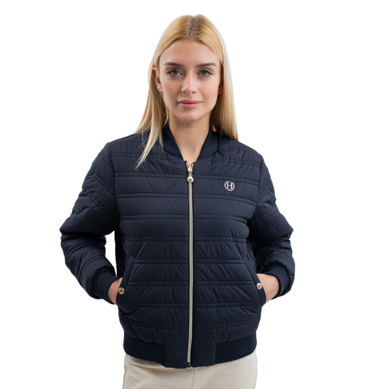 Harcour - Women's bomber jacket Boecia navy 