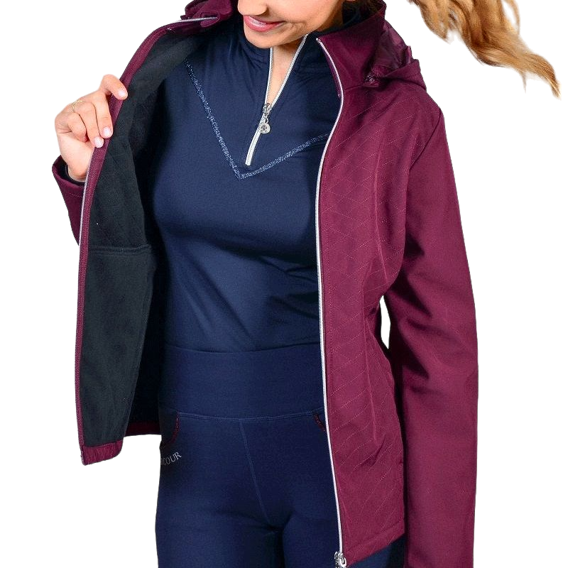 Harcour - Jasmin purple women's softshell jacket 