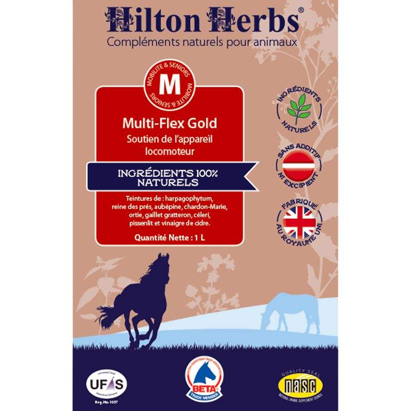 Hilton Herbs - Multi-flex Gold joint food supplement 1L