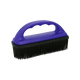 Hippotonic - Brosse en caoutchouc pour tapis noir/ bleu | - Ohlala