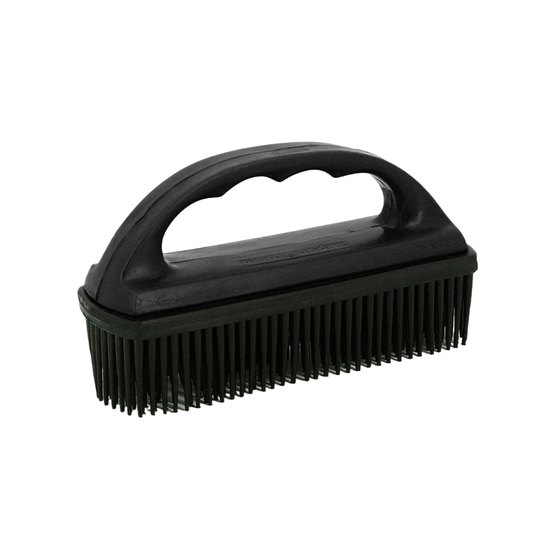 Hippotonic - Brosse en caoutchouc pour tapis noir/ noir | - Ohlala