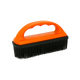 Hippotonic - Brosse en caoutchouc pour tapis noir/ orange | - Ohlala
